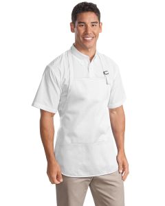 Port Authority Medium-Length Apron with Pouch Pockets.  A510