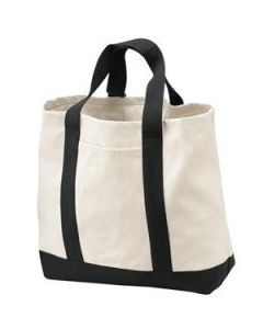 Port Authority - Ideal Twill Two-Tone Shopping Tote.  B400