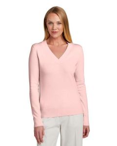 Brooks Brothers Women's Cotton Stretch V-Neck Sweater BB18401