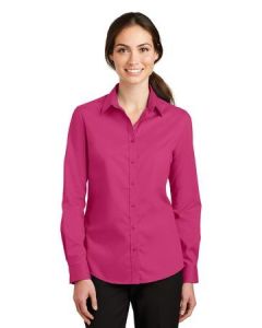 Port Authority Ladies SuperPro Twill Shirt. L663