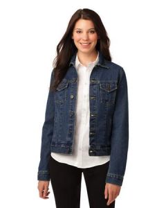 Port Authority Ladies Denim Jacket. L7620