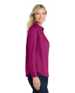 Port Authority Women's Long Sleeve SuperPro ReactTwill Shirt. LW808