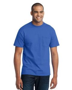 Port & Company - Core Blend Pocket Tee. PC55P