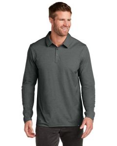 TravisMathew Oceanside Heather Long Sleeve Polo TM1MZ343