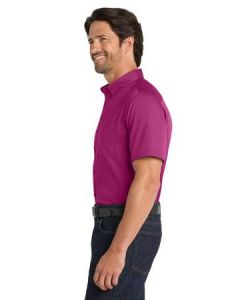 Port Authority Short Sleeve SuperPro React Twill Shirt. W809