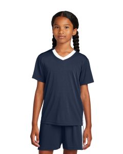 Sport-Tek Youth Competitor United V-Neck YST101