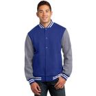 Sport-Tek Fleece Letterman Jacket. ST270