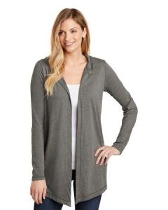 District  Women's Perfect Tri  Hooded Cardigan. DT156