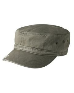 District Distressed Military Hat.  DT605
